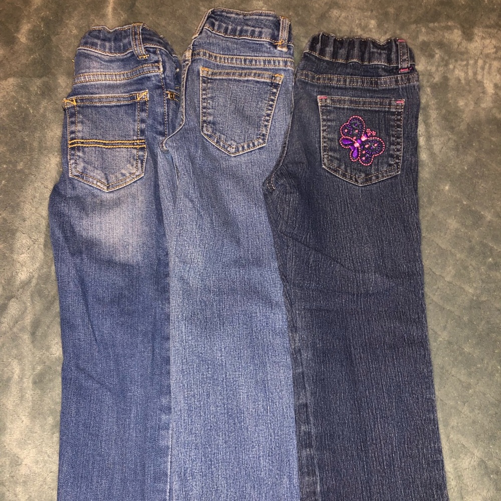 3 pairs of Size 5 Girls Jeans